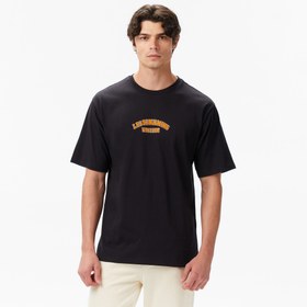 Resim Les Benjamins Erkek Siyah T-Shirt 