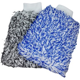 Resim GREENCAR WASH MİKROFİBER YIKAMA ELDİVENİ WASH GLOVE MİTT MİX 