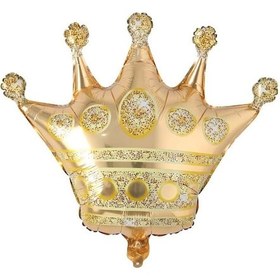 Resim 0 Gümüş Rakam ve Gold Kral Tacı Folyo Balon Doğum Günü Parti Kutlama Seti 