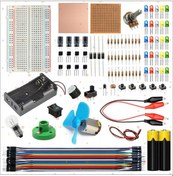 Resim Breaboard Temel Elektrik Ve Elektronik Eğitim Set Lamba Motor Ve Breadbord Set 