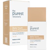 Resim The Purest Solutions Matte Touch SPF 50+ Matlaştırıcı Serum Fondöten No: 200 Medium To Dark 30ml 