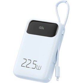 Resim Mcdodo MC-3254 22.5W 10000MAH Powerbank Iphone Şarj Kablo-Mavi 