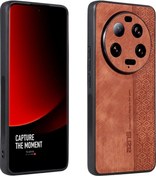 Resim Xiaomi 13 Ultra Azns 3d Kabartmalı Cilt Hissi Telefon Kılıfı 