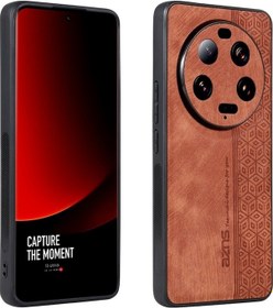 Resim Xiaomi 13 Ultra Azns 3d Kabartmalı Cilt Hissi Telefon Kılıfı 