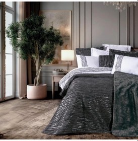 Resim Cotton Box Platinium 11 Parça Çeyiz Seti Filbert Antrasit Antrasit 