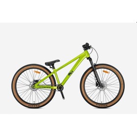 Resim Kron Jumper H.disk Fren 26 Jant Dirt Jump Bisikleti Elektrik Sarı 