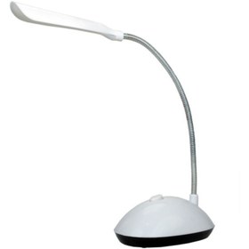 Resim efmues Masa Lambası Spiral Led Kitap Okuma Işığı Pilli Model Led Lamba 