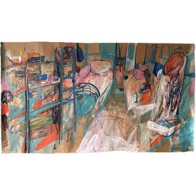 Resim Ali'nin Odası, 2024 - 110 x 195 cm / Çerçevesiz 