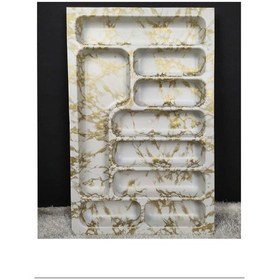 Resim 9 Bölmeli Kaşıklık Büyük Boy Royaleks-a1343 Çok Renkli 