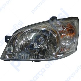 Resim Hyundai Getz Sol Far Lambası (2003-2005) Maher 