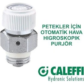 Resim Caleffi Otomatik Purjör Petek Ve Radyatör İçin Otomatik Hava Alma 