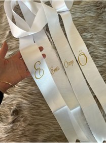 Resim TAN EVENT İsimli Takı Kurdelesi,Baskılı Takı kurdelesi 