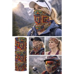 Resim Colizon Unisex Motosiklet Maskesi Bandana - Uv Korumalı Termal Outdoor Boyunluk-Buff 
