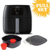 Resim Philips Xxl 7,3 Lt Hacim Kek, Fırın Yemekleri ve Izgara Hepsibir Arada Airfryer & Fritöz 