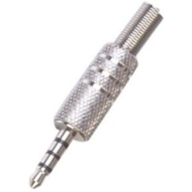 Resim Platoon Elektromer 3.5 Mm Stereo 3 Boğumlu Metal Jack Fiş Discman Jack 