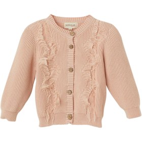 Resim Patique Pembe Püskül Detaylı Hırka - Pembe / 12-18 Ay 