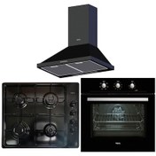 Resim Teka Chef 3 Ankastre Set (HE 715 BK - HLX 60 4G AI AL BK - DBT 60 BK) 64000462 