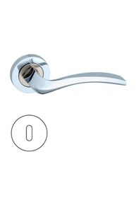 Resim Arpat Trend Yuvarlak Rozetli Oda Kapı Kolu Krom 