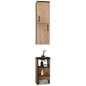 Resim Orka Knidos 30 Cm Legnano Banyo Boy Çamaşır Dolap Ve Alt Yan Dola 