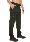Resim Crozwise Softshell Koyu Yeşil Kışlık Polarlı Outdoor Pantolon – 2228-04 