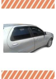 Resim Fıat Albea Sedan Tüm Modellerine Özel 4'lü Mügen Tip Cam Rüzgarlığı 