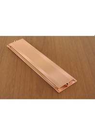 Resim Yeni Gömme Kulp Çizgili Rose 128 Mm Rose 