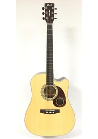 Resim Cort Mr710Fnat Elektro Akustik Gitar Natürel Fishman 