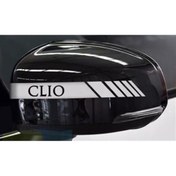 Resim Lasirius Renaul Clio Ayna Sticker Etiket Modeli 