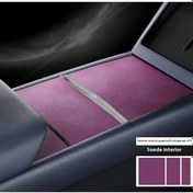 Resim Hightower Tesla Model 3/y Highland 2024-2025 Mor Konsol Kapağı Koruyucu Dayanıklı Premium 