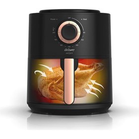 Resim Arzum Airtasty Airfryer Sıcak Hava Fritözü - Bakır , 4l Kapasite ,çıkarılabilir Hazne 1350 W 