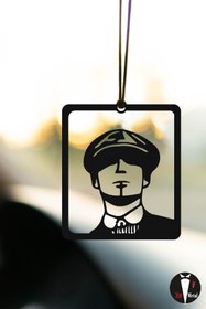 Resim Oyunzu Araba Süsü Metal Peaky Blinders Thomas Shelby Dikiz Aynası Süsü Hediyelik 