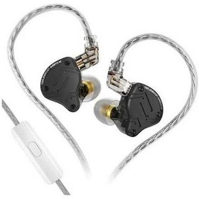 Resim Funtree Kz Zs10 Pro X Hibrid Kulak İçi Kulaklık Spor Gürültü Önleyici Black With Mic/ 