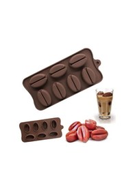 Resim Kahve Çekirdeği Şekilli Silikon Kalıp Çok Renkli 