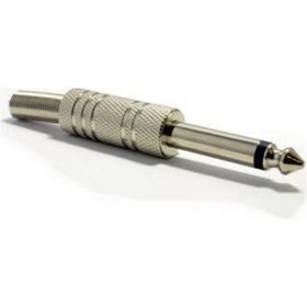 Resim Fortor 6.3 mm Mono Jack Fiş Metal 100 Adet 