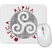 Resim Baskı Dükkanı Teen Wolf Alpha Beta Omega Mouse Pad 