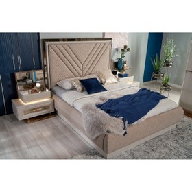 Resim NİVEMESHOME Elsa Yatak Odasi Takimi 