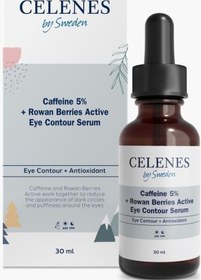 Resim Celenes Caffeine 5%+Rowan Berries Active Eye Contour Serum 