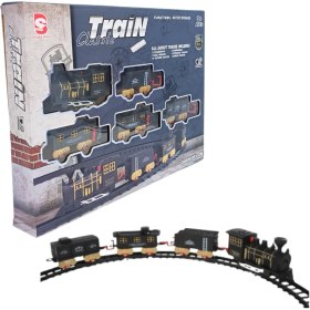 Resim Seher Oyuncak Pilli Raylı Işıklı Tren 285CM SHR-8501C 