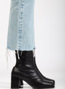 Resim ACMZ SHOES kare bot streç 