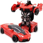 Resim Prodigy Toy 1:32 Dönüşen Araba Kırılmaz Mini Araba Kırmızı 