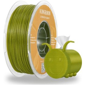 Resim Twinkling Pla Filament Simli Altın Altın Tozu / Işıltılı Gold 1.75mm 1kg Simli Filament 