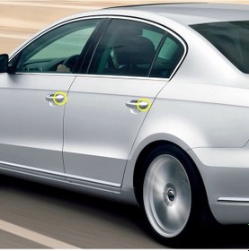 Resim VW Passat CC 2013-2017 Sol Ön Arka Uyumlu Dış Kapı Kolu Kapağı 3C0837879A 
