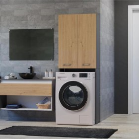 Resim Ruken Banyo Dolabı-çok Amaçlı-çamaşır Makinesi Dolabı Antrasit 