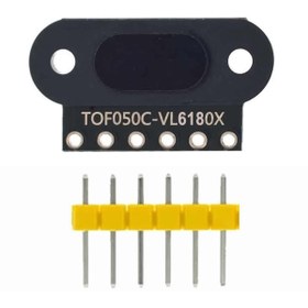 Resim Alkatronik Tof050c Vl6180x 50cm Lazer Mesafe Sensör Modülü Optik Filtre Kapak Tof Uzaklık Yakınlık Engel Alg. 