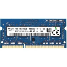 Resim Sk Hynix 4gb DDR3L 1600 Mhz Notebook Ram Bellek - HMT451S6DFR8A-PB - 1.35V 
