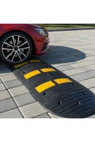 Resim Hayat Trafik Kauçuk Hız Kesici Kasis Seti -2 Bantlı EKO - 8 Metre 