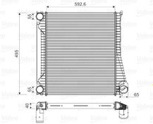 Resim VALEO 818346 | Turbo Radyatörü (Intercooler) 10-Range Rover Sport-Discovery 3.0D4×4 