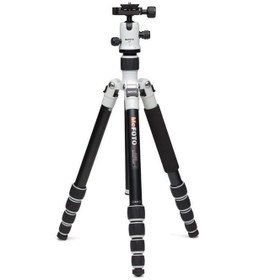 Resim Benro MeFOTO A1350Q1W RoadTrip Aluminum Travel Tripod Kit (White) 