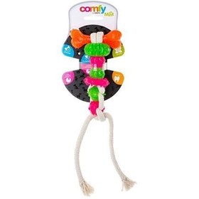 Resim Aquael Comfy Toy 7 Parçalı Diş Temizleme Plastik Köpek Oyuncağı 