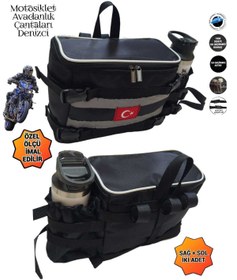 Resim SEVBAGS MOTOSİKLET KORUMA DEMİRİ ÇANTALARI DENİZCİ 